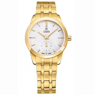 Forgyldt Quartz Dame ur fra Cover, CO195.03